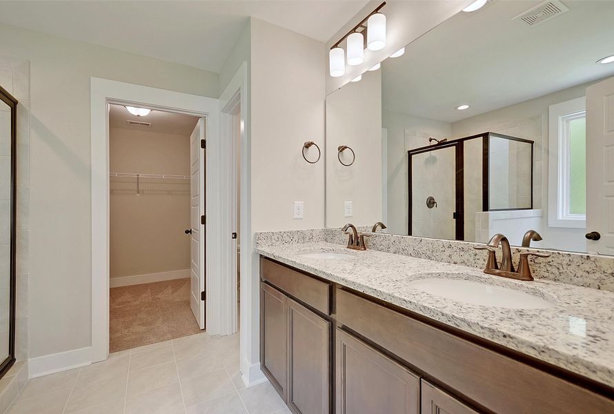 Furnished interior view inside a new home in Indigo Place, North Charleston (Image 7).
