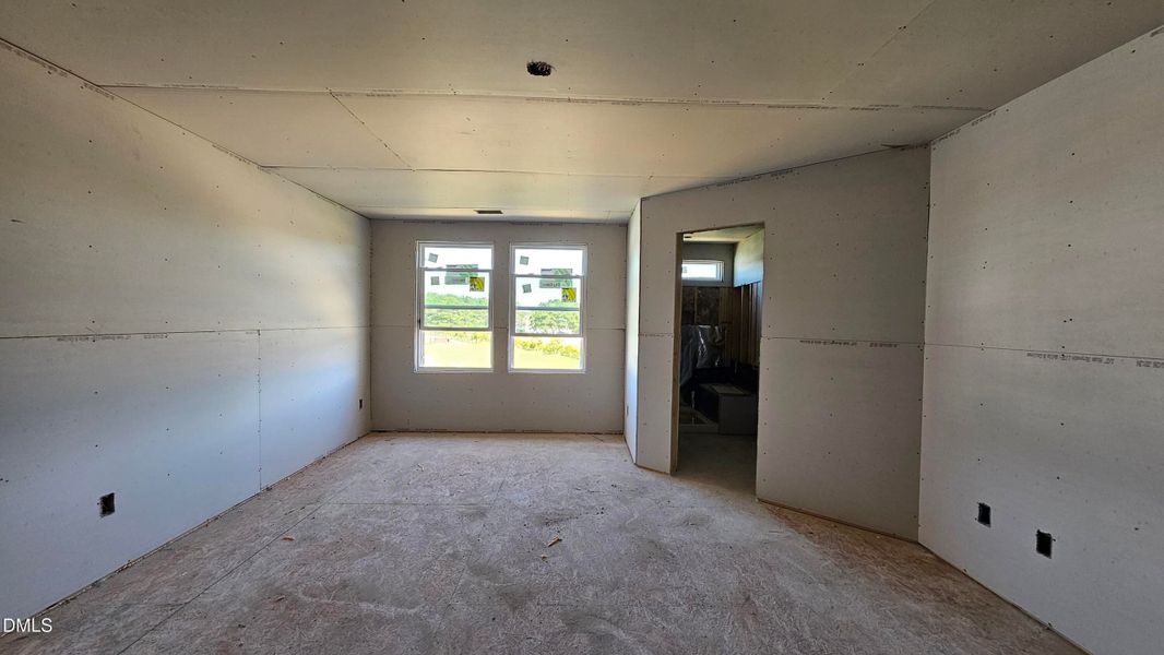 In-progress construction of a new home in Springvale, Fuquay Varina, NC (Image 52).