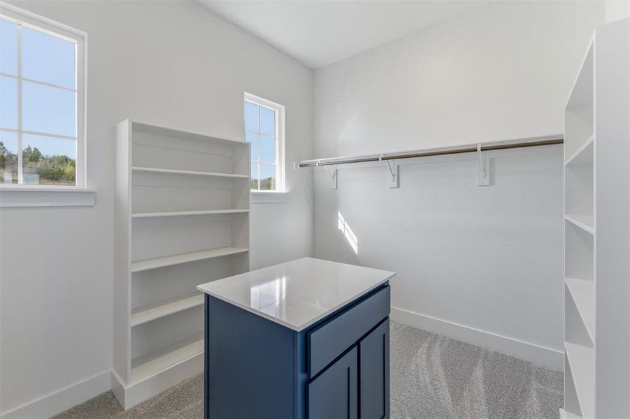 Furnished interior view inside a new home in Eagle Ridge Estates, Weatherford (Image 7).