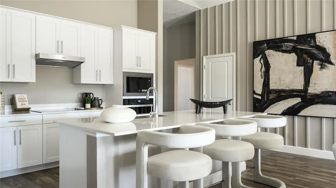 Furnished interior view inside a new home in Pasadena Landing, Wesley Chapel (Image 9).
