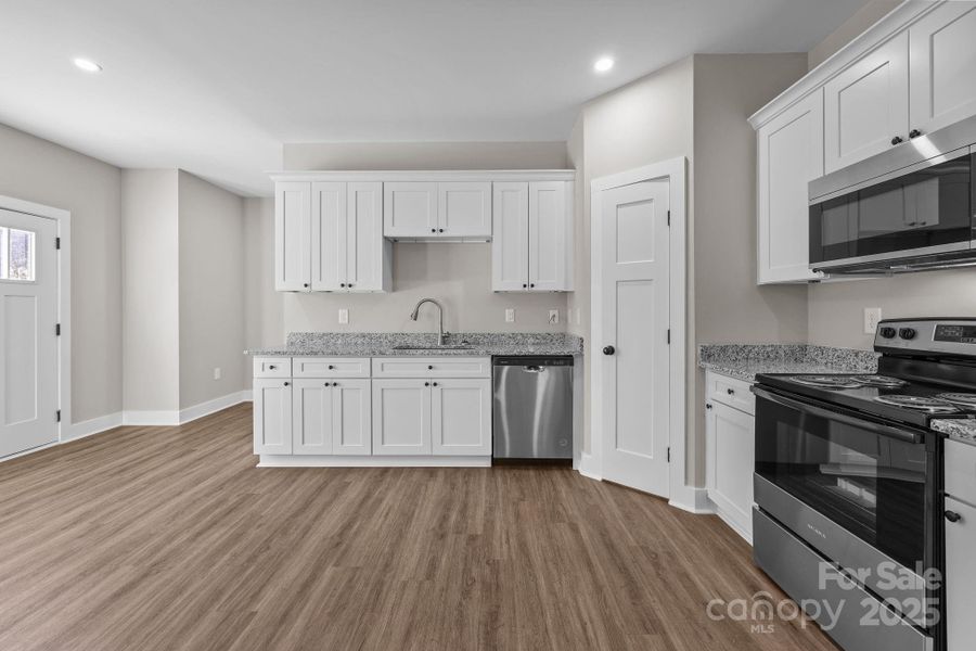 Furnished interior view inside a new home in , Albemarle (Image 3).