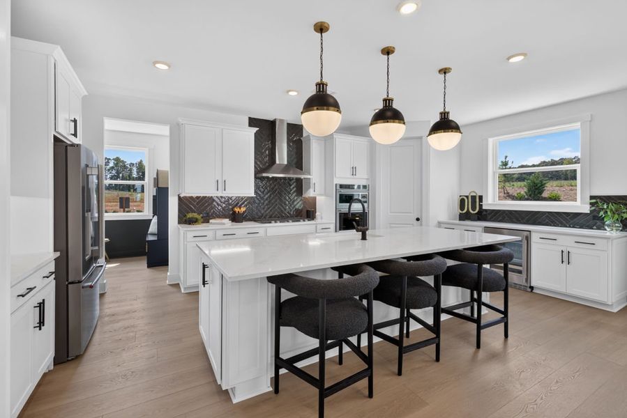Representative furnished interior of a home built from the Oakhurst by Pulte Homes in Everhour, Newnan (Image 38).
