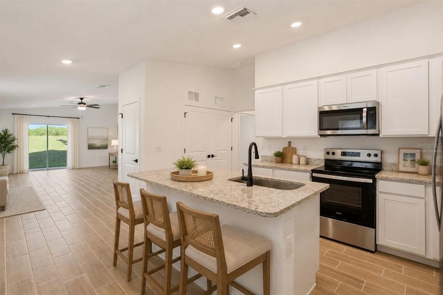 Furnished interior view inside a new home in Spring Hill, Spring Hill (Image 5).