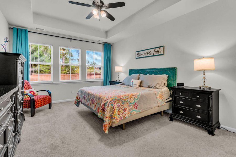 Furnished interior view inside a new home in Heron's Walk at Summers Corner, Summerville (Image 14).