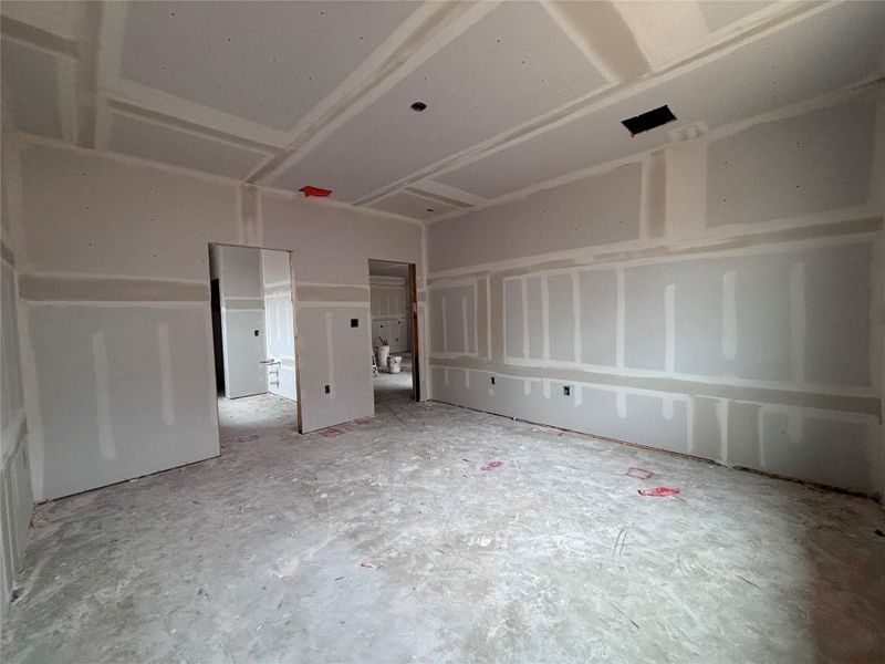 In-progress construction of a new home in The Colony 50s, Bastrop, TX (Image 20).