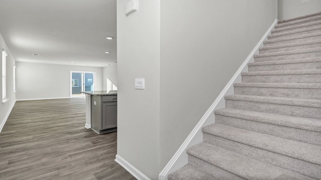 Spacious, unfurnished interior of a new home in Hunter's Branch, Hopkins (Image 27).