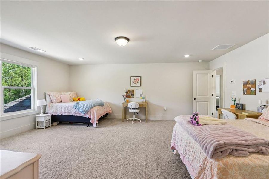 Furnished interior view inside a new home in , Hoschton (Image 52).