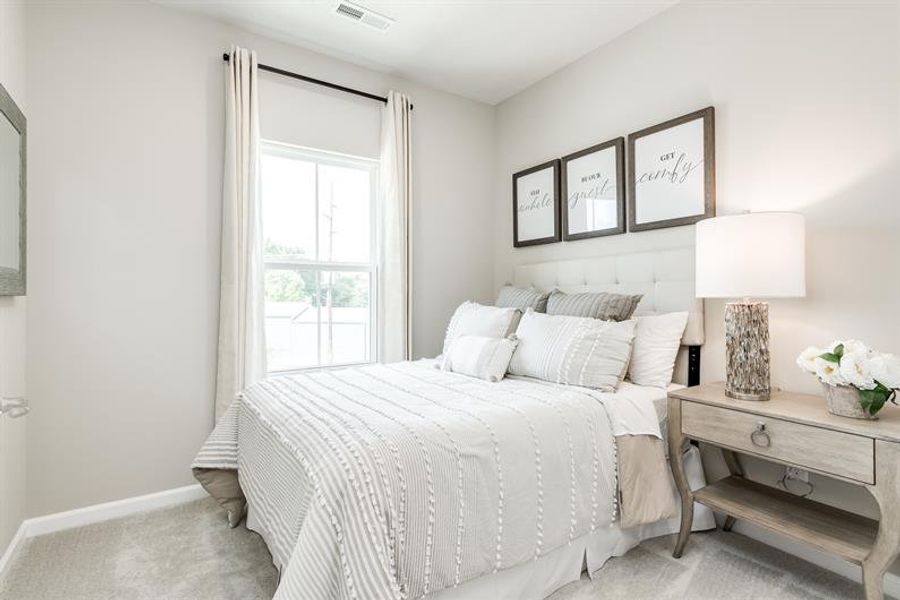 Representative furnished interior of a home built from the Beethoven by Ryan Homes in The Towns at Millwood, Charlotte (Image 13).