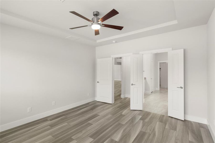 Spacious, unfurnished interior of a new home in Grayhawk Addition, Forney (Image 24). Spacious, unfurnished interior of a new home in Grayhawk Addition, Forney (Image 24).