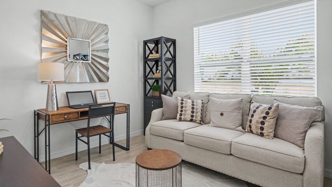 Representative furnished interior of a home built from the Sheffield by Maronda Homes in Oakwood Estates, Green Cove Springs (Image 7).