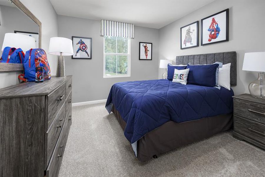 Representative furnished interior of a home built from the Sequoia by Ryan Homes in Laney Farms, Pageland (Image 16).
