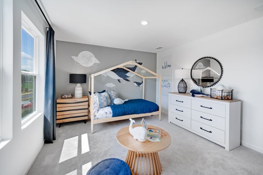 Representative furnished interior of a home built from the Fairfield by Taylor Morrison in Falls Creek, Flowery Branch (Image 26).