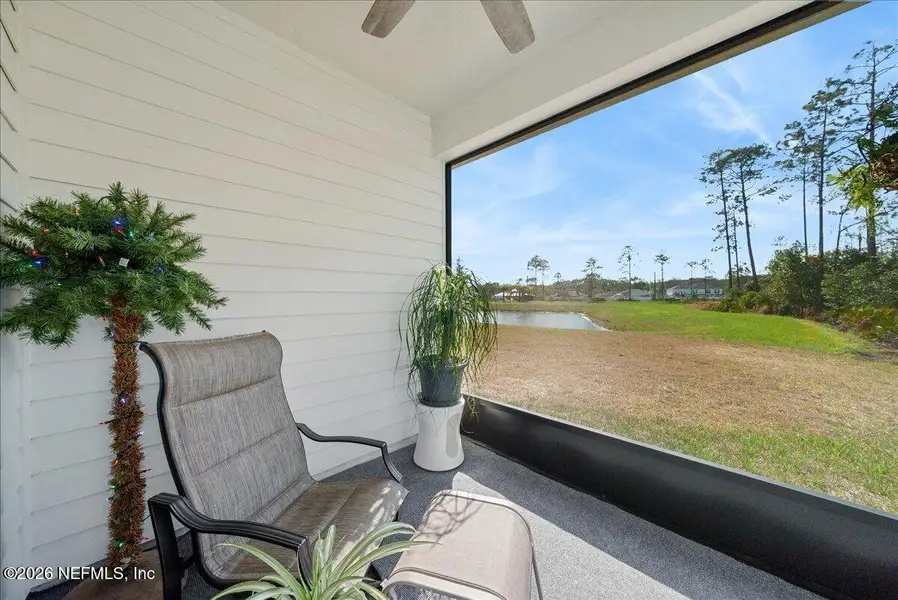 Exterior details and patio area of a home in , Palm Coast (Image 4).