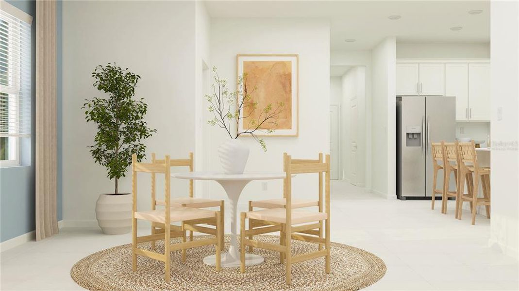 Furnished interior view inside a new home in , Kissimmee (Image 13). Furnished interior view inside a new home in , Kissimmee (Image 13).