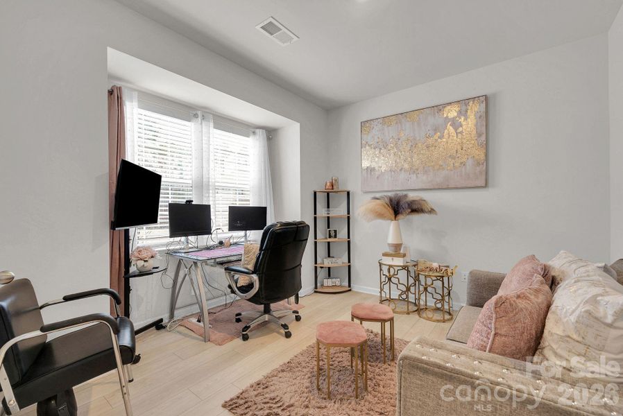 Furnished interior view inside a new home in Falls Cove at Lake Norman, Troutman (Image 6).
