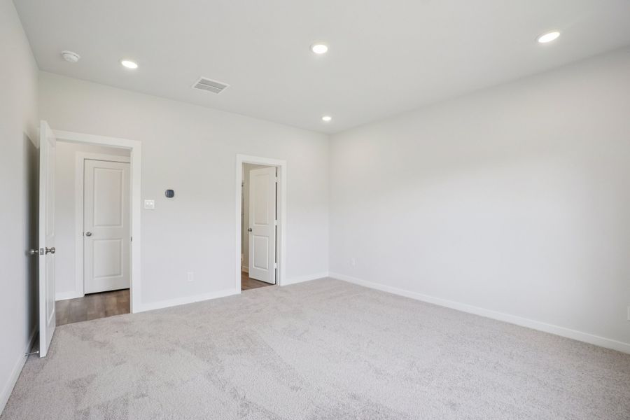 A room with white walls.