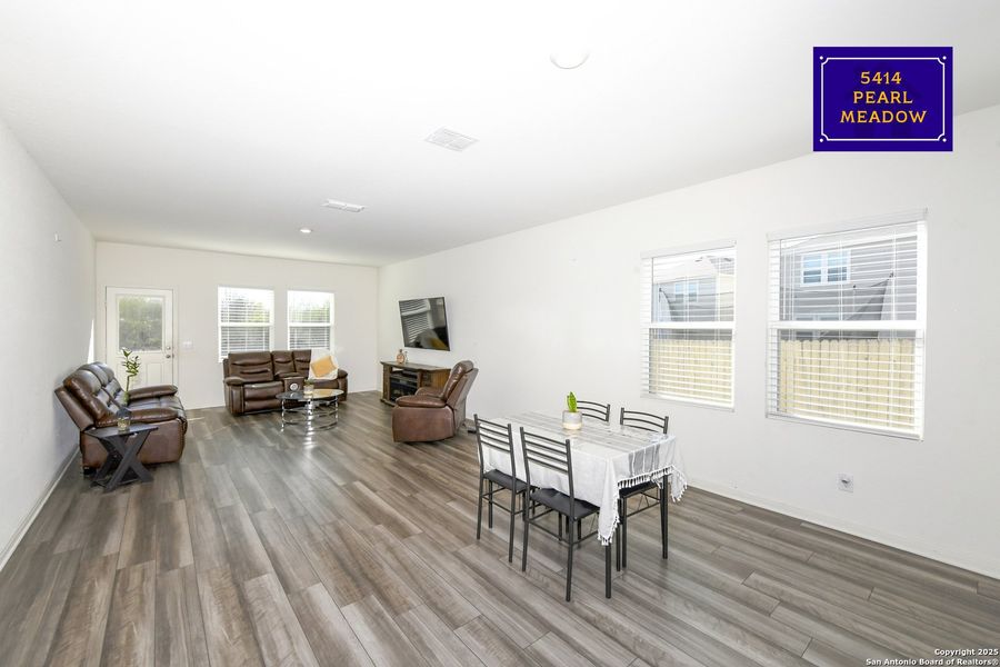 Furnished interior view inside a new home in Liberte, Converse (Image 10).