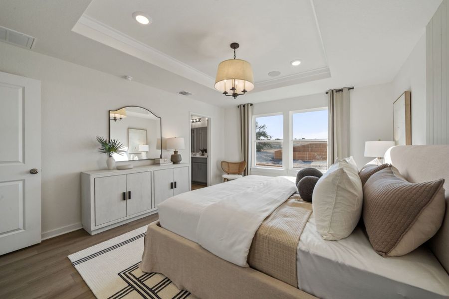 Furnished interior view inside a new home in Skyview, Belton (Image 3).