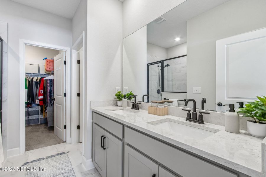Furnished interior view inside a new home in , Fernandina Beach (Image 8).