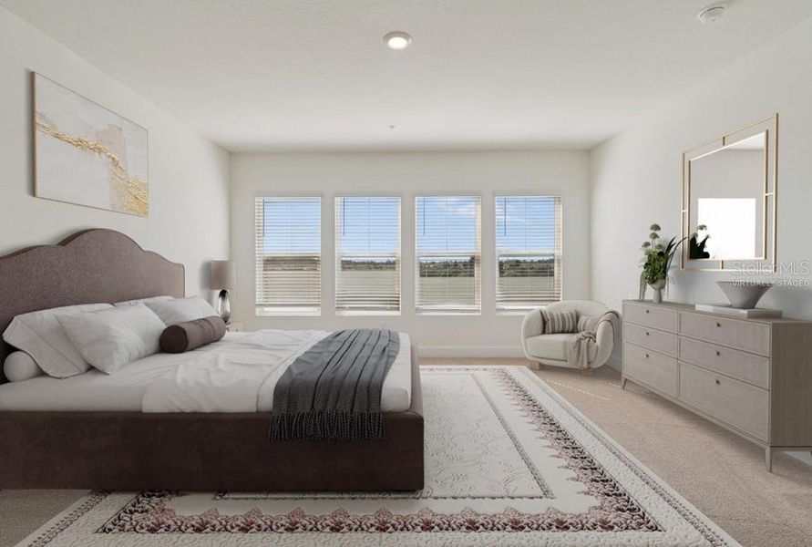 Furnished interior view inside a new home in , Sarasota (Image 9).