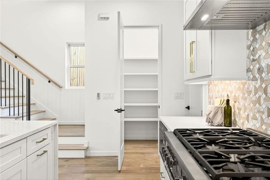 Furnished interior view inside a new home in , Atlanta (Image 10).