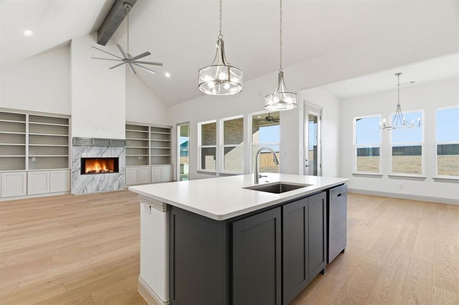 Furnished interior view inside a new home in , New Fairview (Image 12).