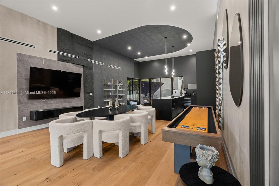 Furnished interior view inside a new home in , Miami (Image 30).