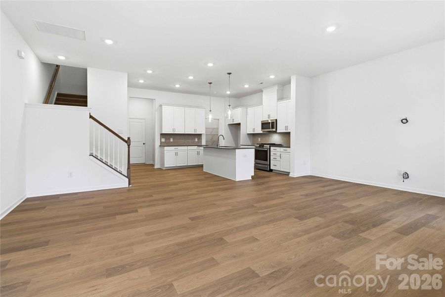 Spacious, unfurnished interior of a new home in Ridge at Sugar Creek, Indian Land (Image 16).