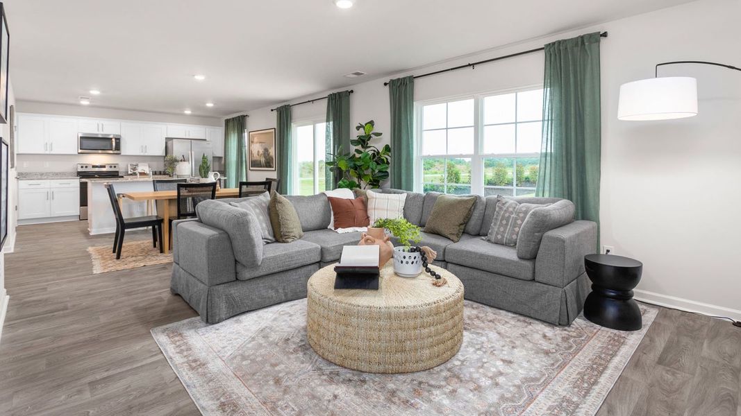 Furnished interior view inside a new home in Bynum Farms, Farmville (Image 13).