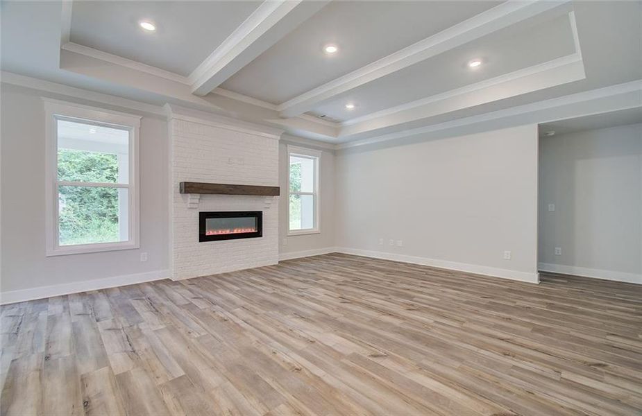 Spacious, unfurnished interior of a new home in Fowler Farms, Auburn (Image 23).