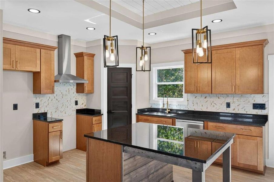 Furnished interior view inside a new home in , Cleveland (Image 9).