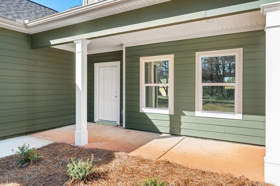 Exterior details and patio area of a home in , Locust Grove (Image 3).