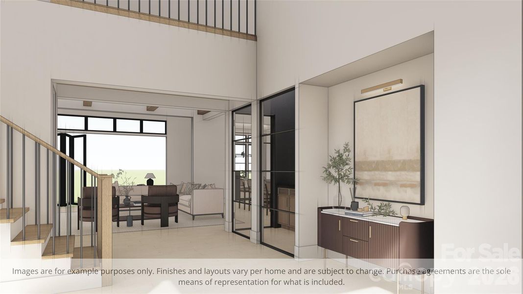 Images are for example purposes only. Finishes and layouts vary per home and are subject to change. Purchase agreements are the sole means of representation for what is included.