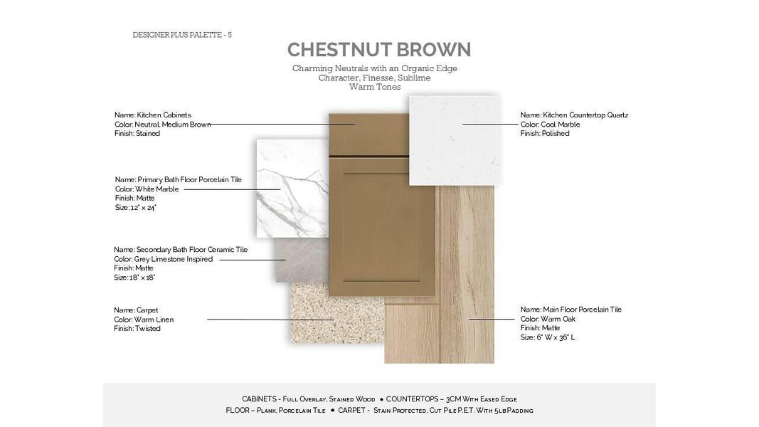 Color Palette for 310 Silver Sands Lane