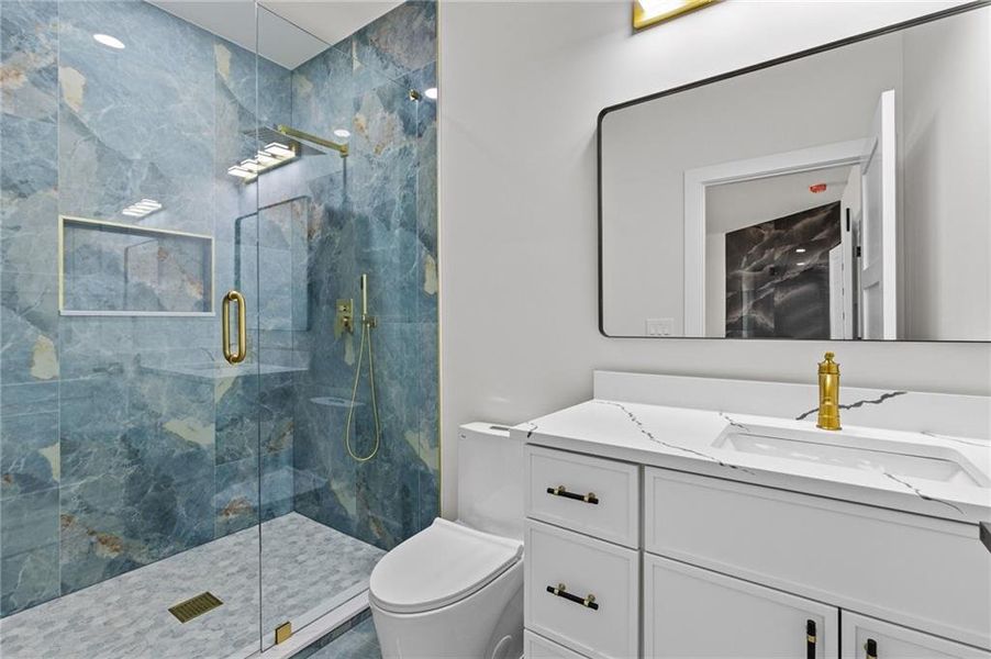 Furnished interior view inside a new home in , Loganville (Image 19).