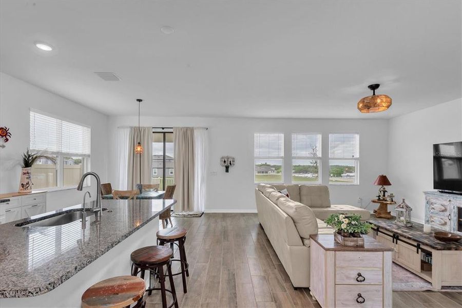 Furnished interior view inside a new home in Hilltop Point, Dade City (Image 9).