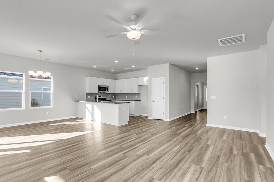 Spacious, unfurnished interior of a new home in Fairway Woods at Wyboo, Manning (Image 32). Spacious, unfurnished interior of a new home in Fairway Woods at Wyboo, Manning (Image 32).
