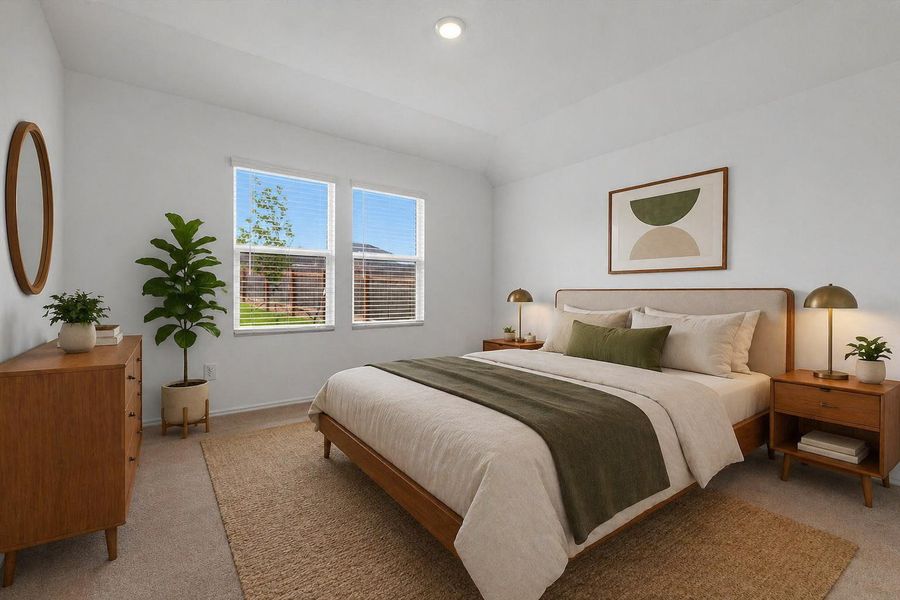 Furnished interior view inside a new home in Waterstone, Kyle (Image 12).