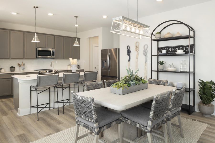 Dining Room | Rebecca at Lariat in Liberty Hill, TX by Landsea Homes