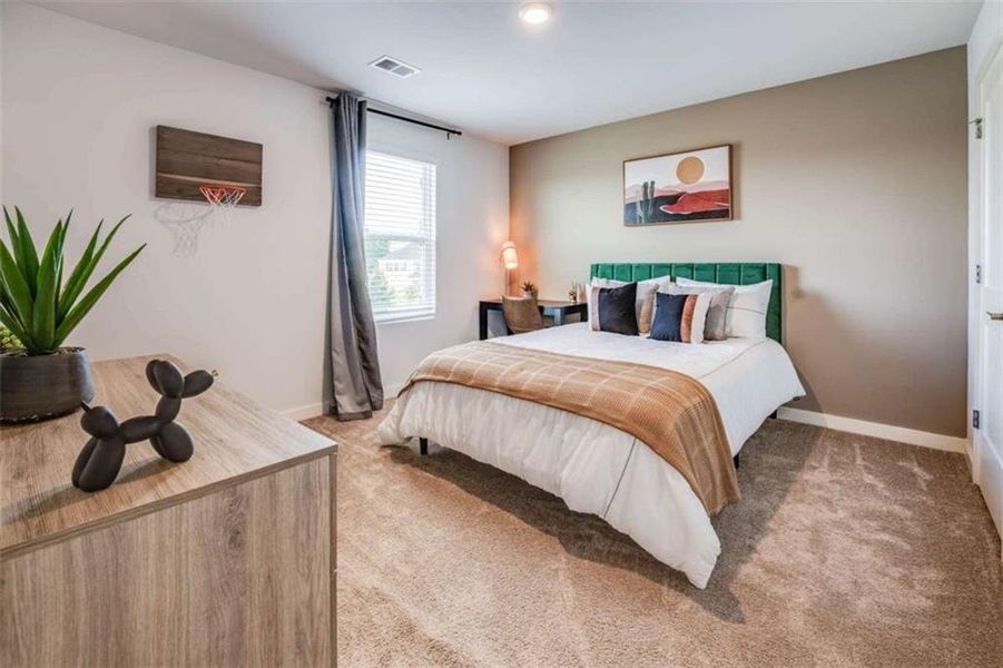 Furnished interior view inside a new home in Southern Hills, McDonough (Image 9).