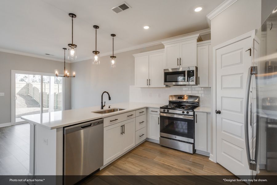 Furnished interior view inside a new home in The Falls, Blythewood (Image 5).