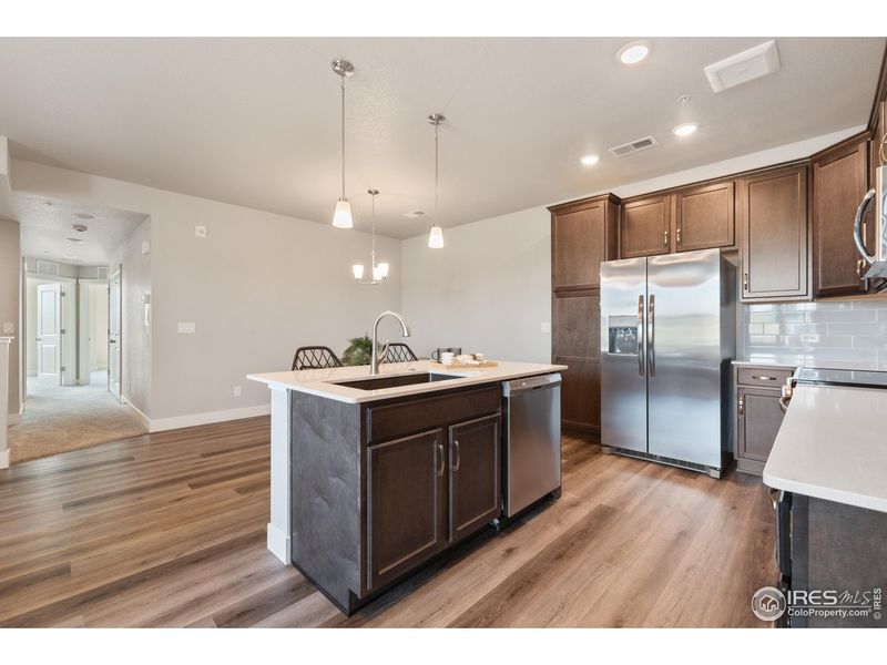 Furnished interior view inside a new home in Wilder at Timnath Ranch, Timnath (Image 3). Furnished interior view inside a new home in Wilder at Timnath Ranch, Timnath (Image 3).
