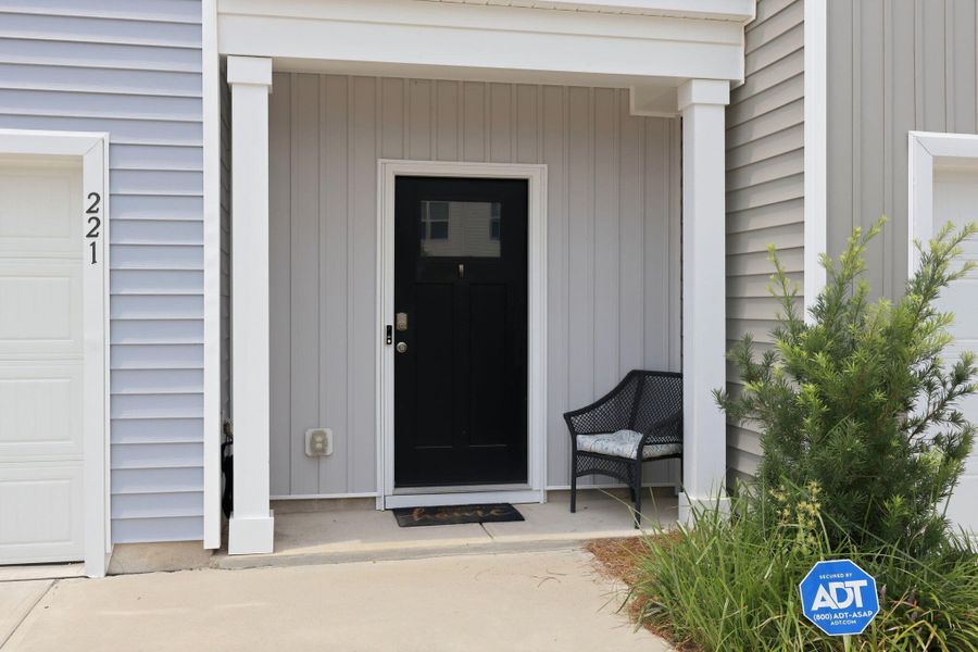 Exterior details and patio area of a home in , Moncks Corner (Image 3). Exterior details and patio area of a home in , Moncks Corner (Image 3).