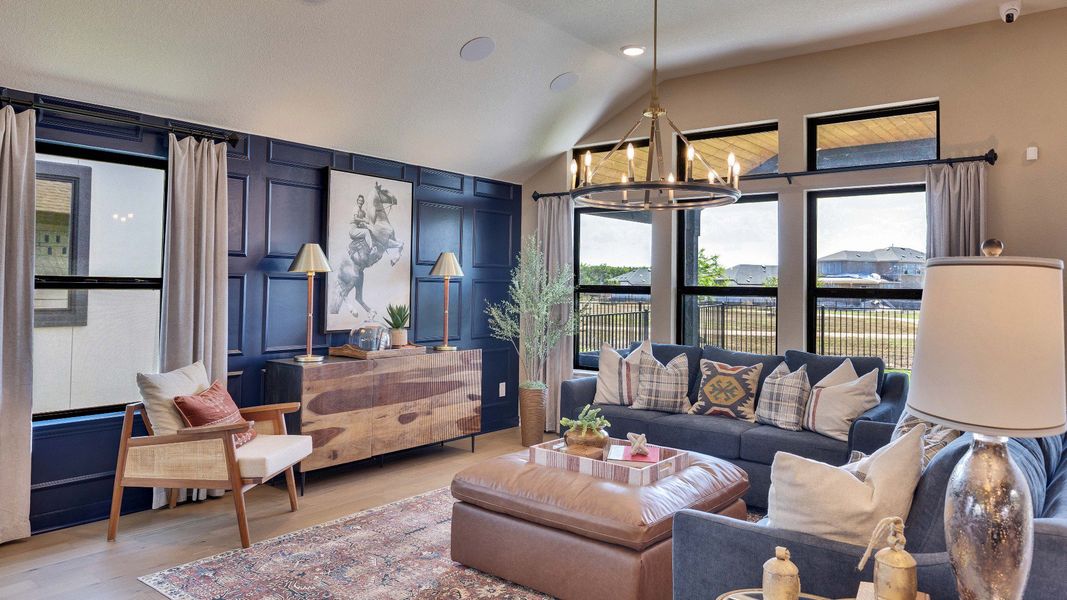 Mahogany Floor Plan - Representative Photo