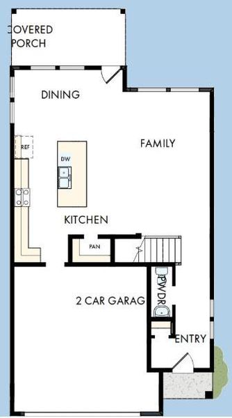2D floor plan layout of this home in Double Creek Crossing, Round Rock, TX (Image 2). 2D floor plan layout of this home in Double Creek Crossing, Round Rock, TX (Image 2).