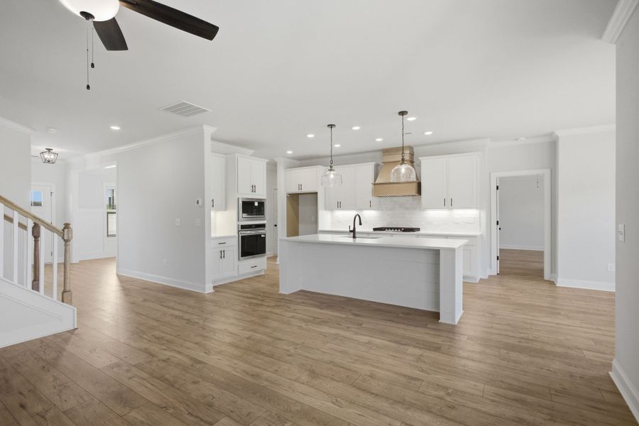 Furnished interior view inside a new home in Cherokee Knoll, Williamston (Image 5).
