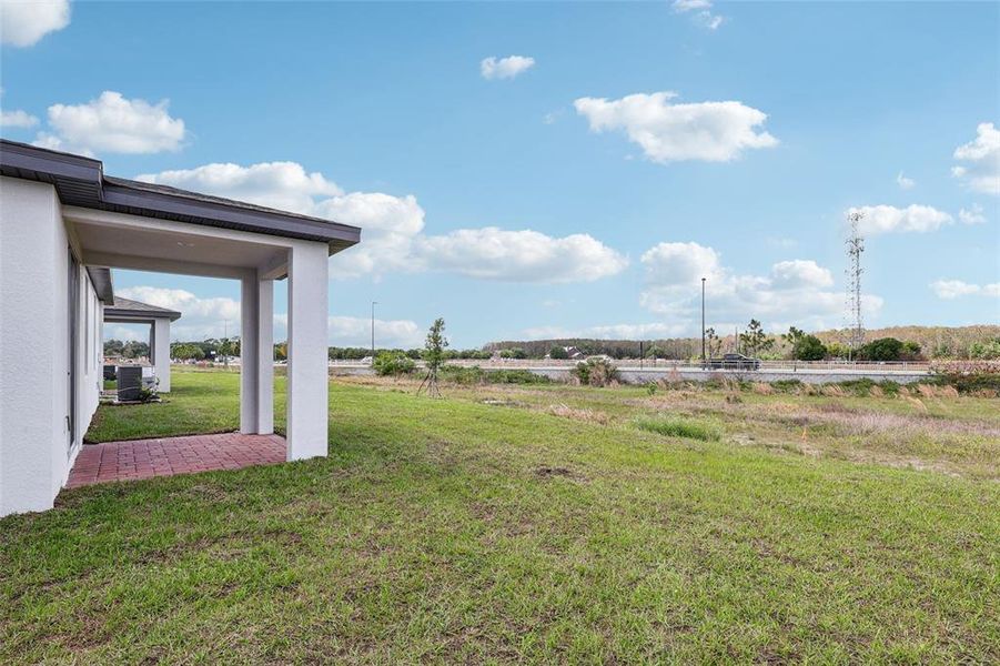 Exterior details and patio area of a home in The Meadow at Crossprairie, St. Cloud (Image 19). Exterior details and patio area of a home in The Meadow at Crossprairie, St. Cloud (Image 19).