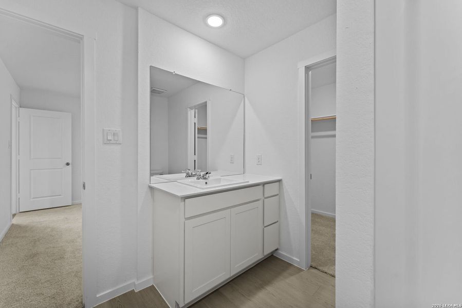 Furnished interior view inside a new home in Randolph Crossing, Converse (Image 6).