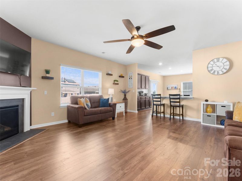 Great Room w/ natural light