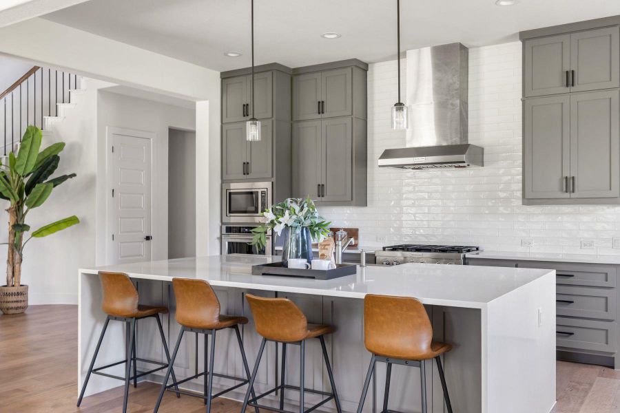 Furnished interior view inside a new home in , Georgetown (Image 11).